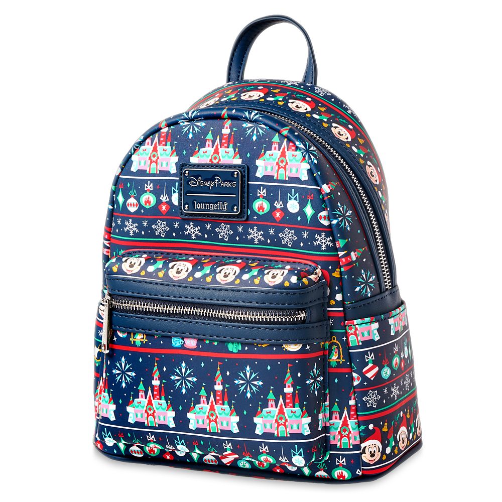 Mickey Mouse Holiday Loungefly Mini Backpack