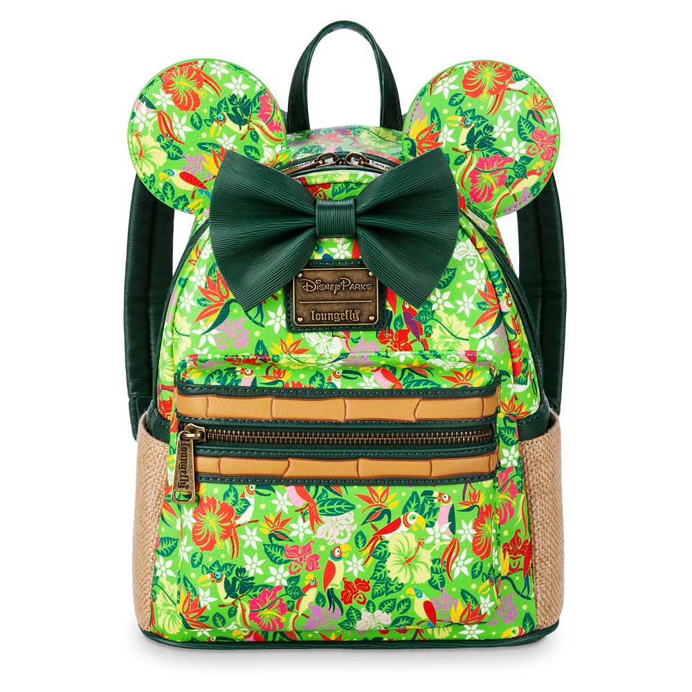 Minnie Mouse: The Main Attraction Mini Backpack by Loungefly – Enchanted Tiki Room – Limited Release