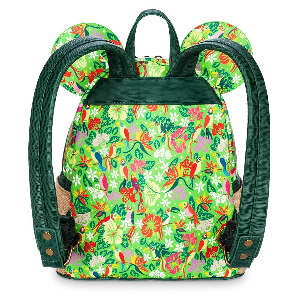 Minnie Mouse: The Main Attraction Mini Backpack by Loungefly – Enchanted Tiki Room – Limited Release
