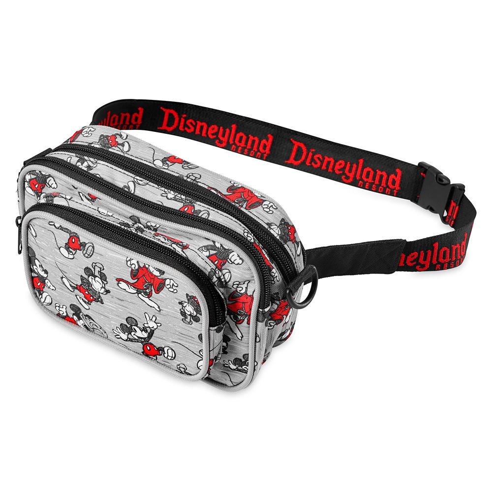 Womens Fanny Pack, Designer Fanny Pack, Cordura Mickey Mouse Fanny Pack