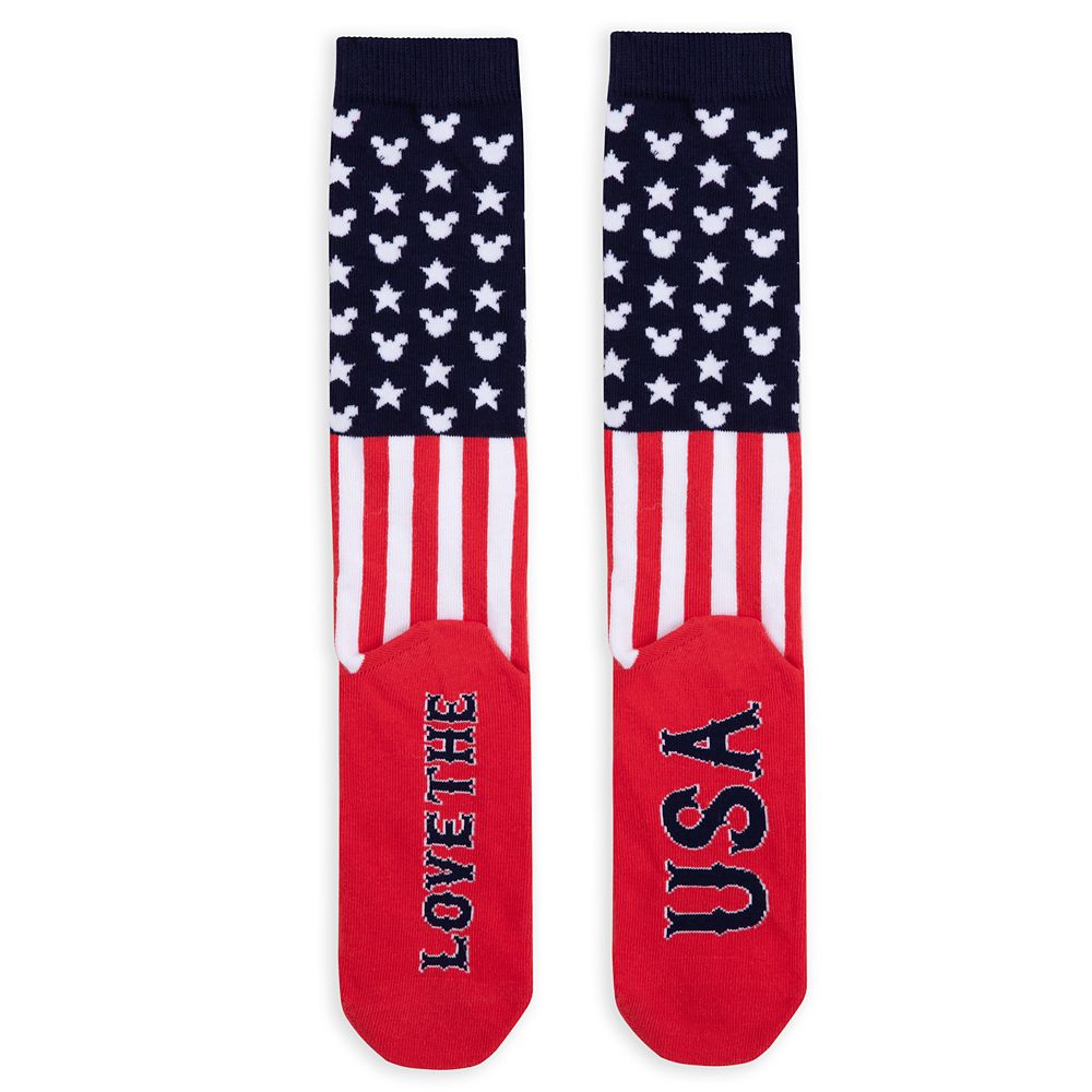 Mickey Mouse Americana Socks for Adults