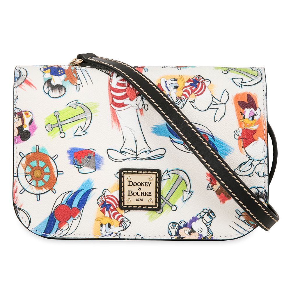 Captain Mickey Mouse & Friends Disney Ink & Paint Crossbody Bag by Dooney & Bourke – Disney Cruise Line