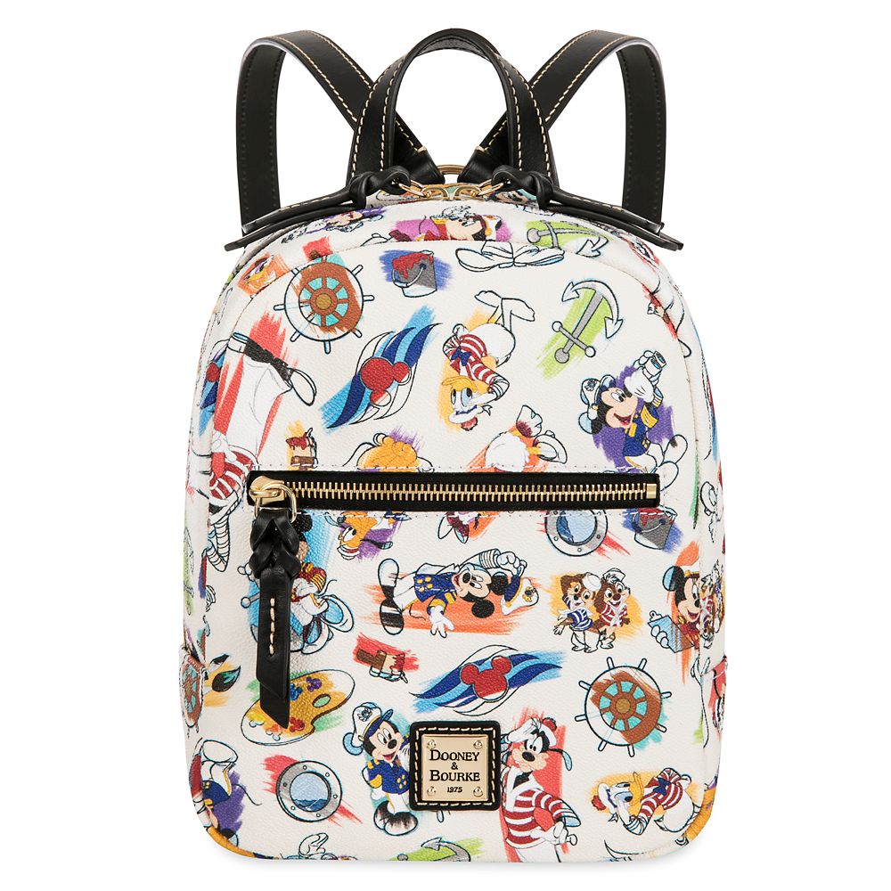 Captain Mickey Mouse Friends Disney Ink Paint Mini Backpack by