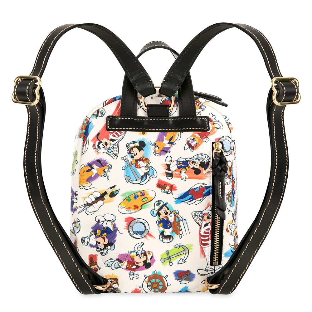 Captain Mickey Mouse & Friends Disney Ink & Paint Mini Backpack by Dooney & Bourke – Disney Cruise Line