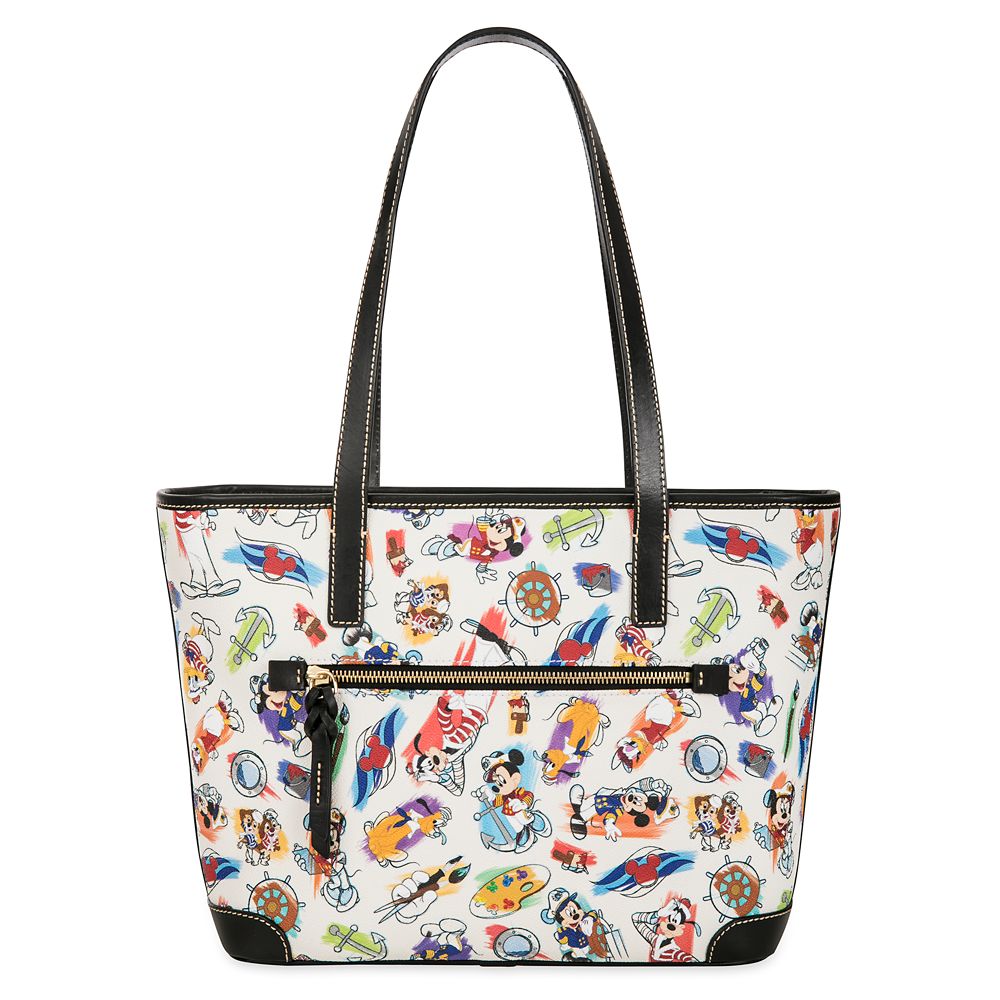 Captain Mickey Mouse & Friends Disney Ink & Paint Tote by Dooney & Bourke – Disney Cruise Line