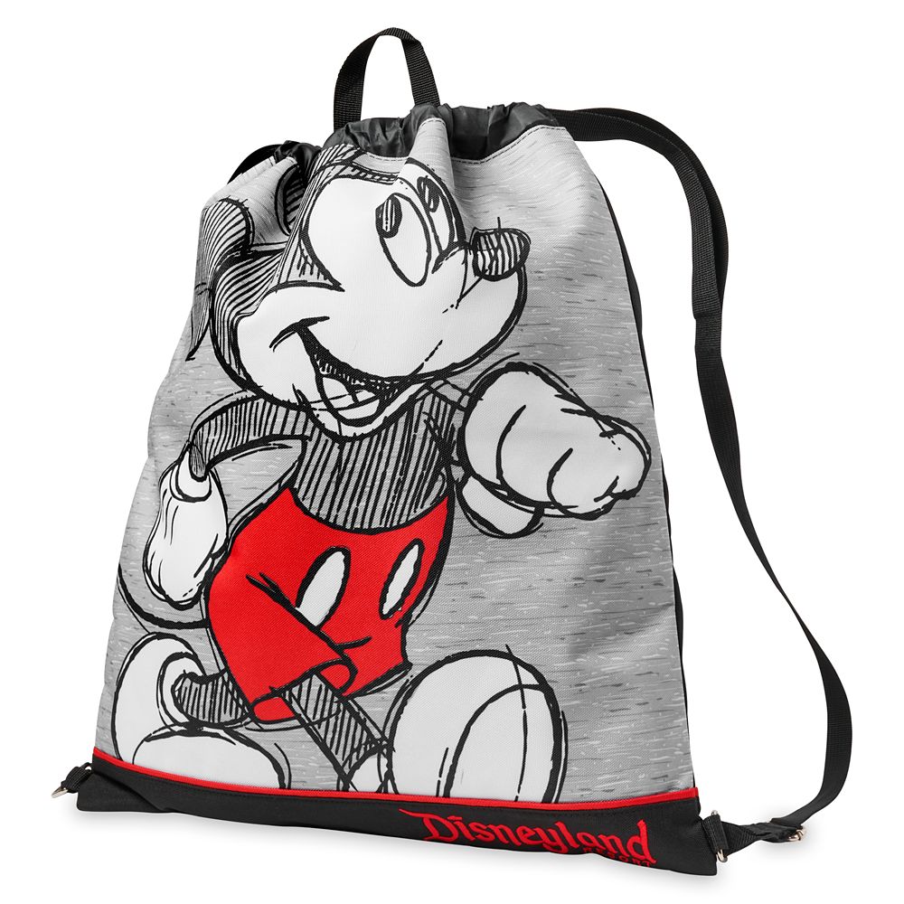 Mickey Mouse Sketch Cinch Sack – Disneyland