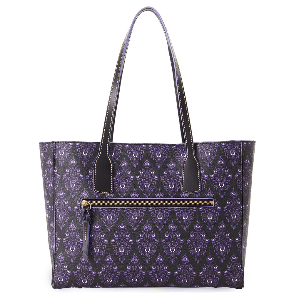 The Haunted Mansion Wallpaper Dooney & Bourke Tote Bag