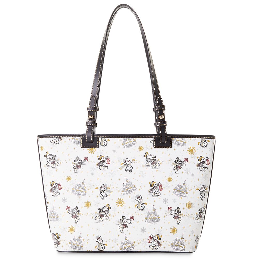 Mickey and Minnie Mouse Holiday Dooney & Bourke Tote