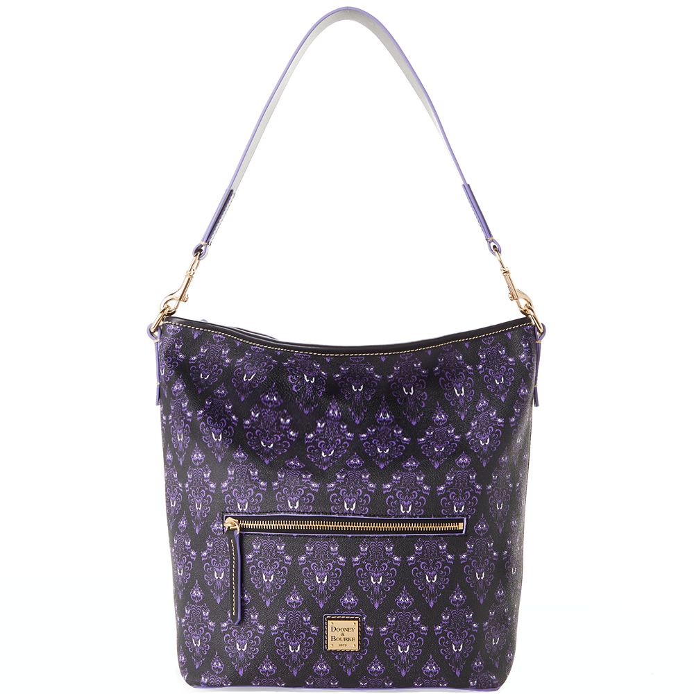 The Haunted Mansion Wallpaper Dooney & Bourke Hobo Bag