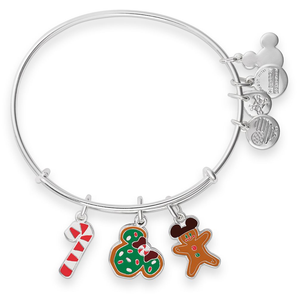 Minnie Mouse Holiday Food Bangle by Alex and Ani is available online