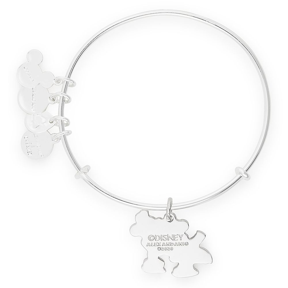 Mickey and Minnie Mouse Ice Skating Bangle by Alex and Ani