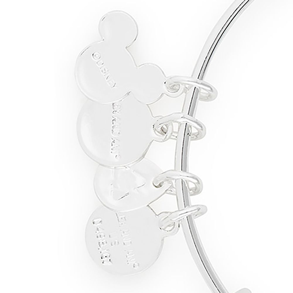 Mickey and Minnie Mouse Ice Skating Bangle by Alex and Ani