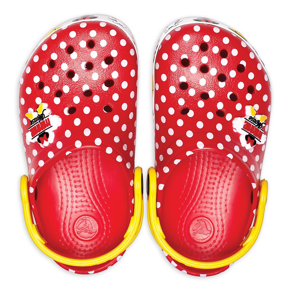 Minnie Mouse Polka Dot Clogs for Kids by Crocs