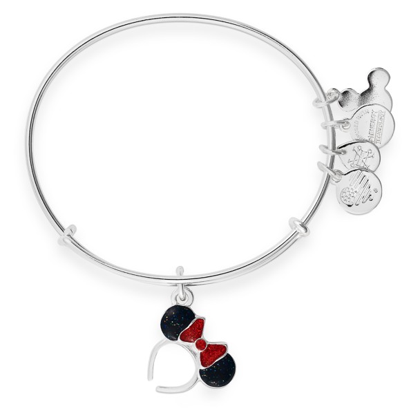 Minnie Mouse Ear Headband Bangle by Alex and Ani – Red and Black
