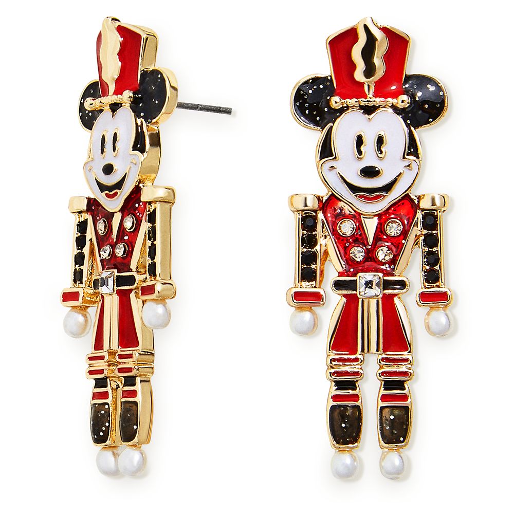 Disney Parks Mickey Mouse Ear Hat Gingerbread Man Earrings by BaubleBar