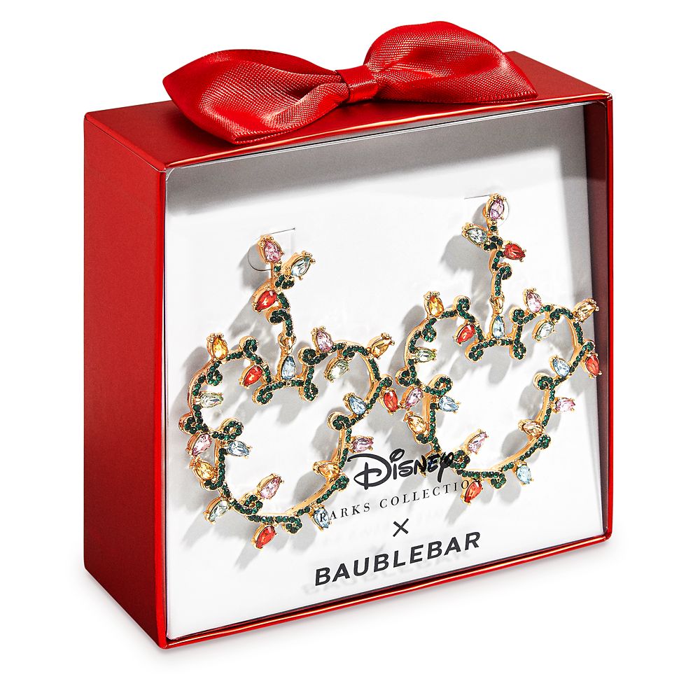 Mickey Mouse Holiday Lights Earrings by BaubleBar