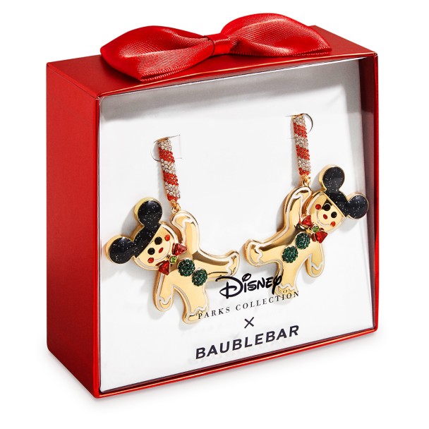 Mickey Mouse Ear Hat Gingerbread Man Earrings by BaubleBar