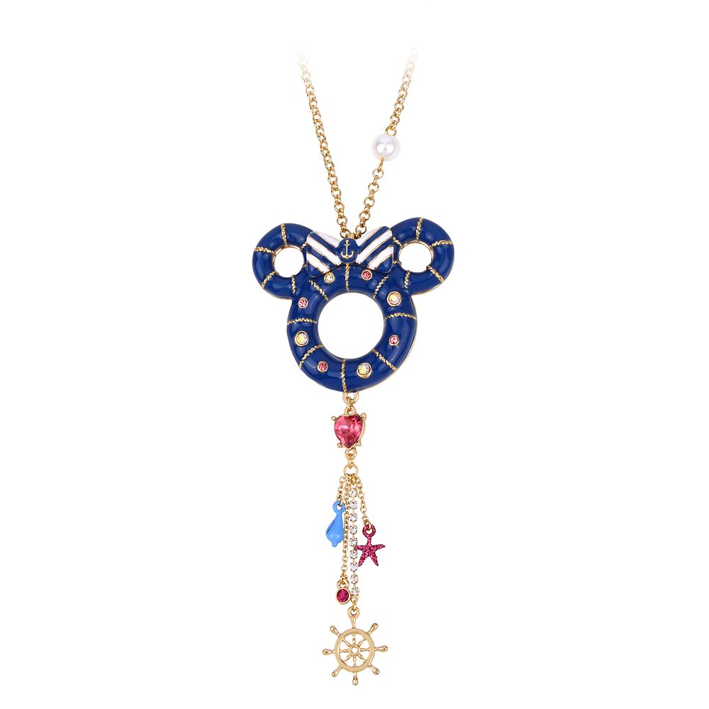 Minnie Mouse Ring Buoy Necklace by Betsey Johnson is now out