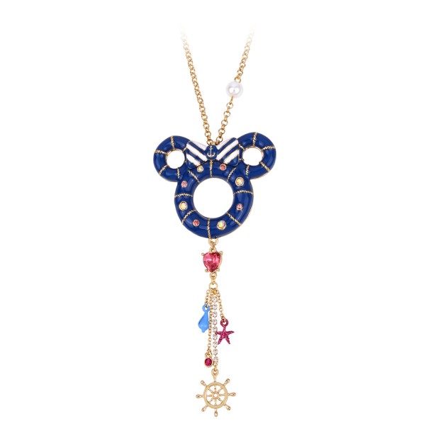 Minnie Mouse Ring Buoy Necklace by Betsey Johnson