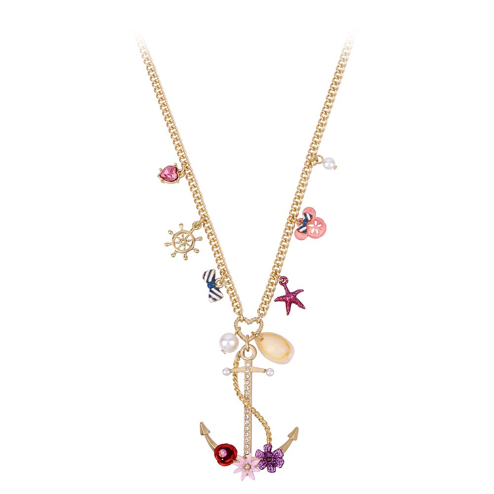 Minnie Mouse Anchor Necklace by Betsey Johnson is now available