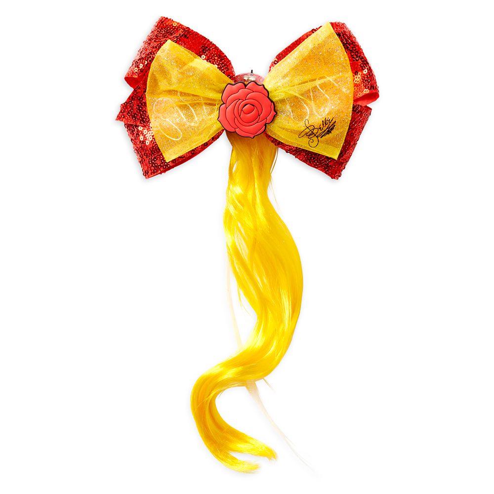 Belle Light-Up Bow and Hair Extension – Beauty and the Beast