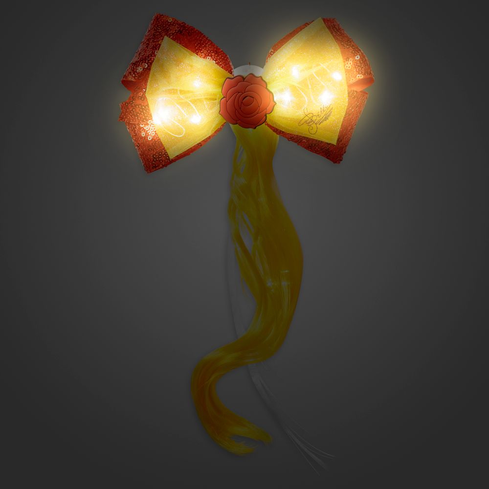Belle Light-Up Bow and Hair Extension – Beauty and the Beast