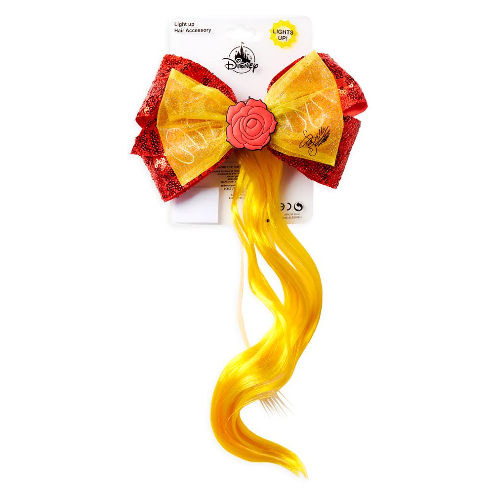 Belle Light-Up Bow and Hair Extension – Beauty and the Beast