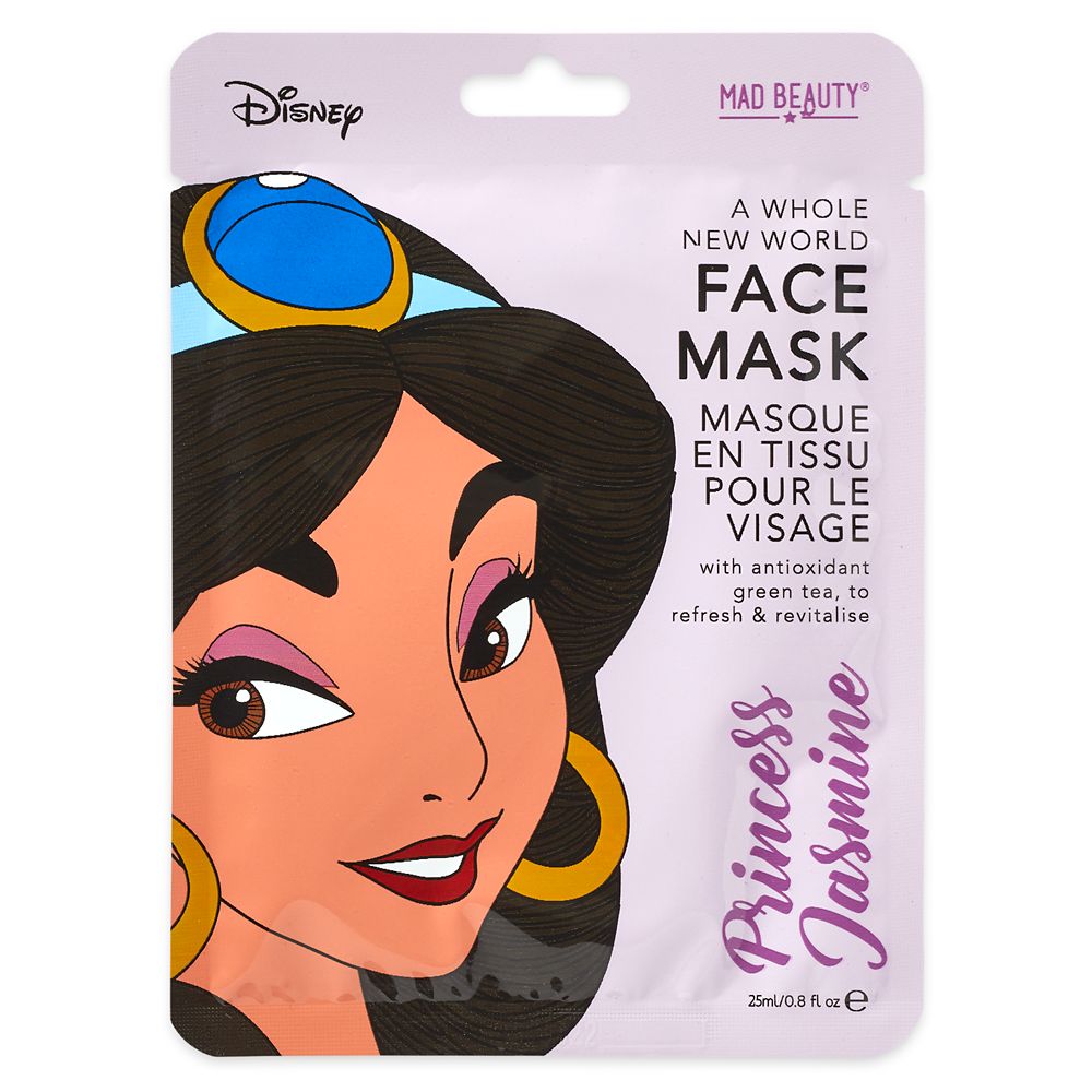 Jasmine A Whole New World Mad Beauty Sheet Face Mask