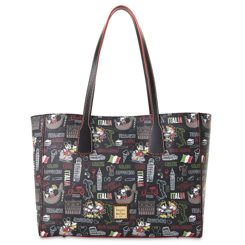 Mickey and Minnie Mouse ''Italia'' Dooney & Bourke Tote Bag