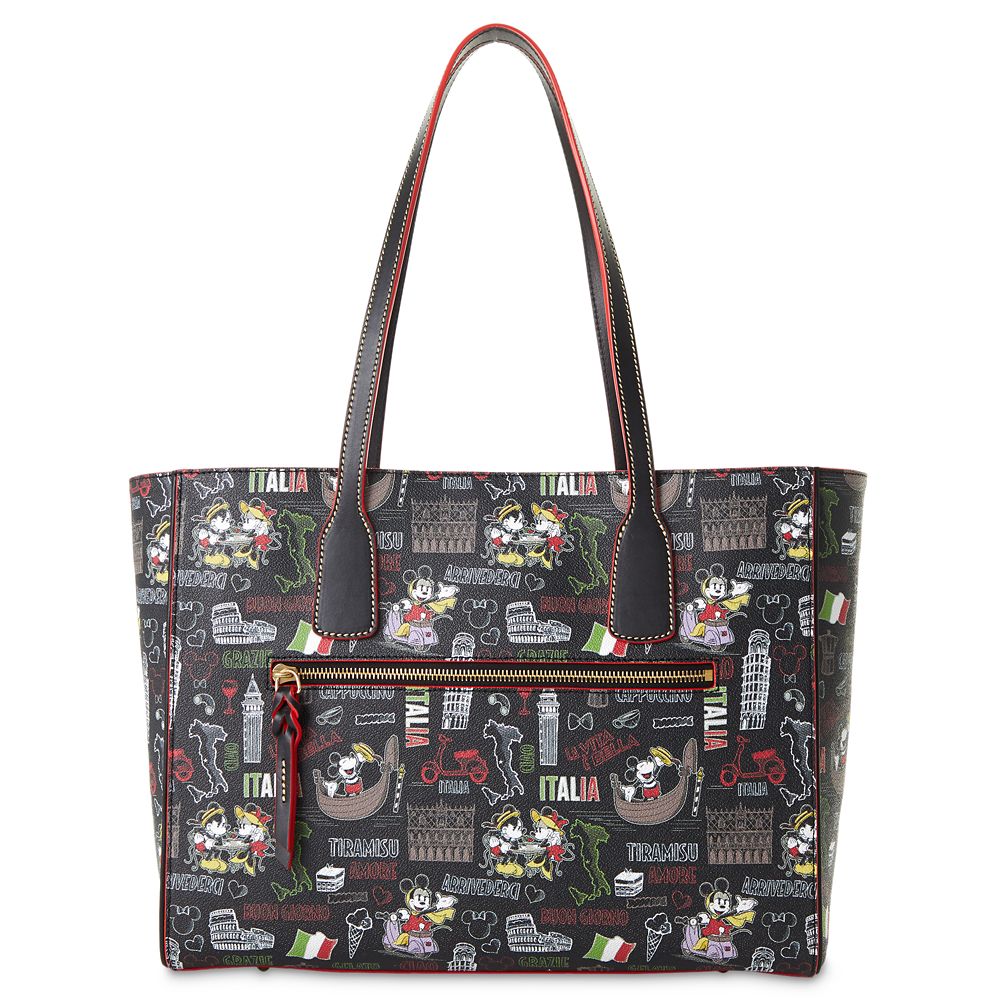 Mickey and Minnie Mouse ''Italia'' Dooney & Bourke Tote Bag