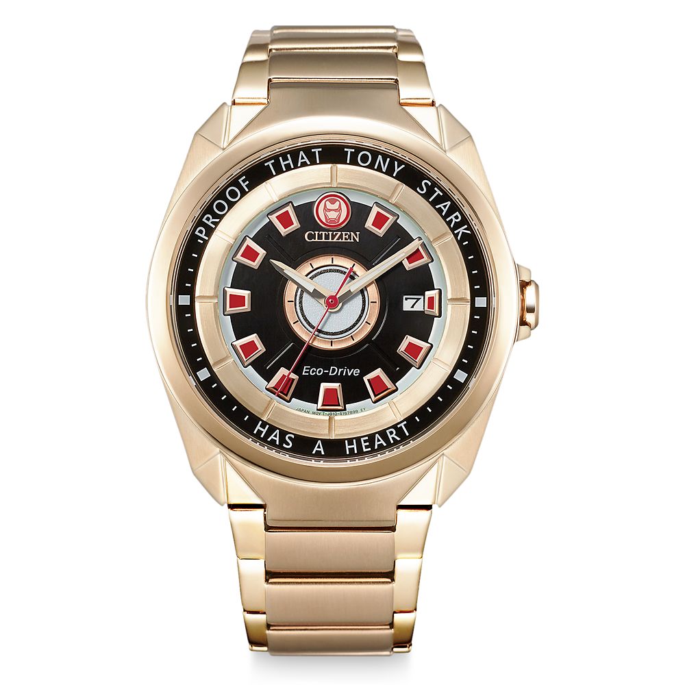 Tony Stark Eco-Drive Watch for Adults by Citizen – Avengers