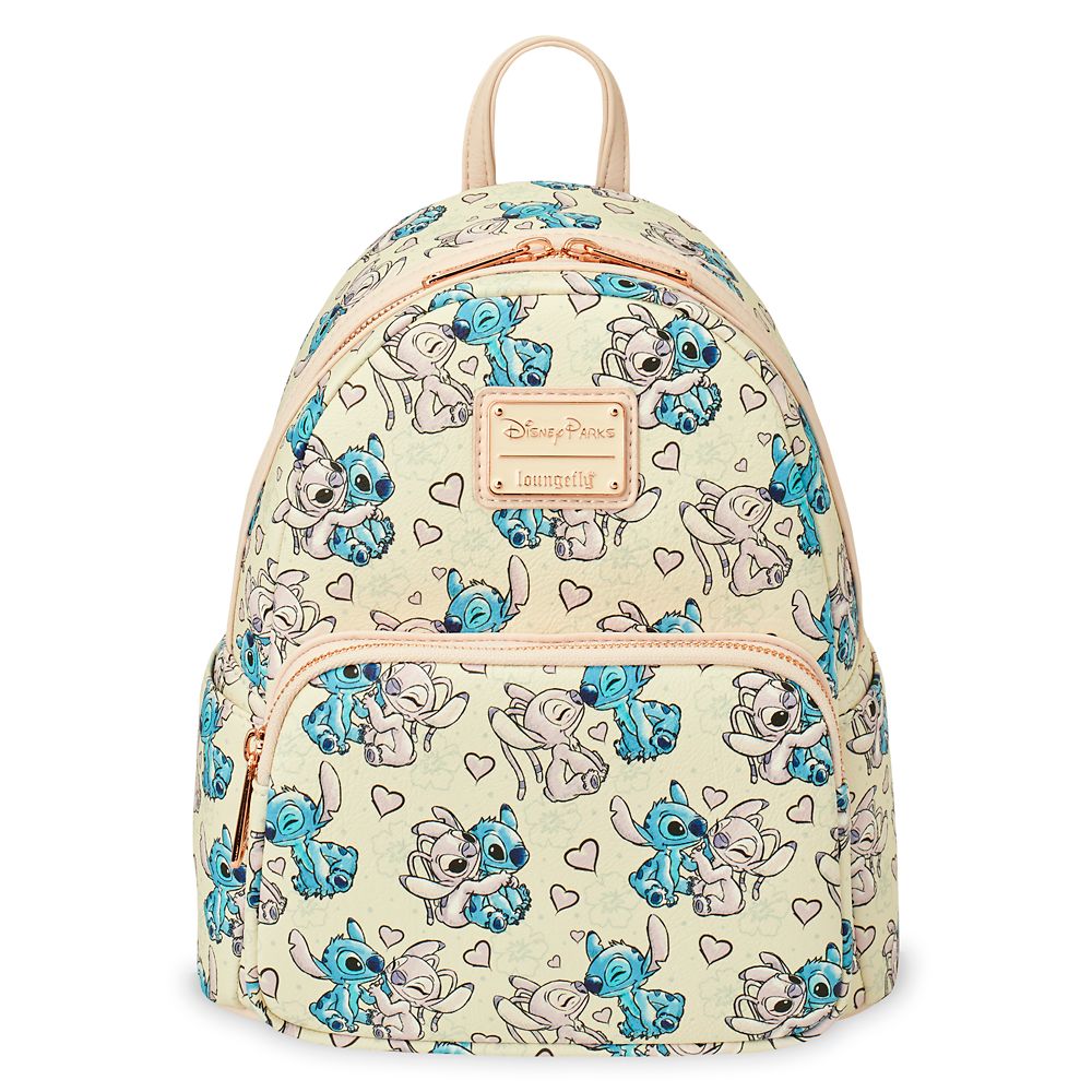 Stitch and Angel Mini Loungefly Backpack has hit the shelves