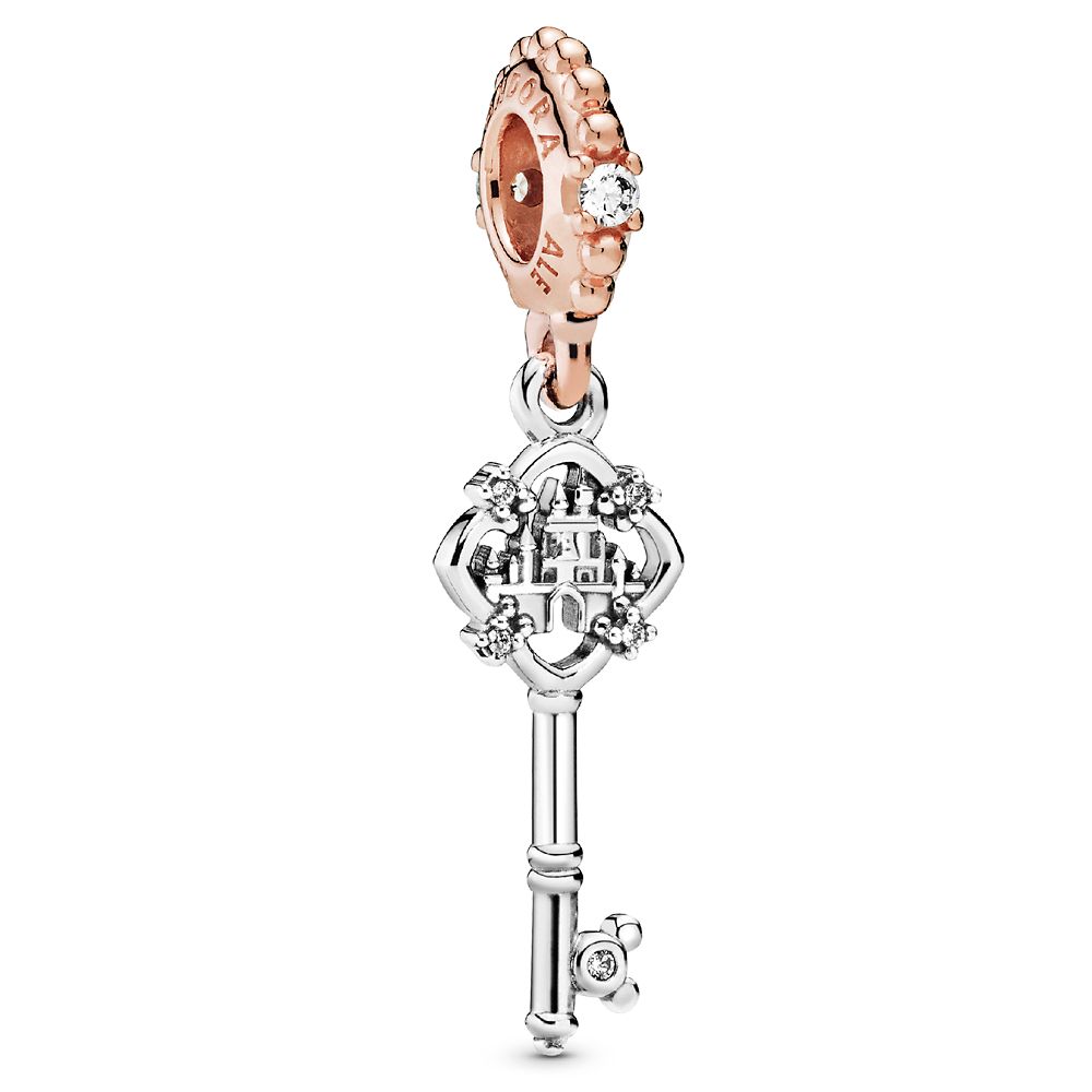 Fantasyland Castle Key Dangle Charm by Pandora Jewelry | shopDisney