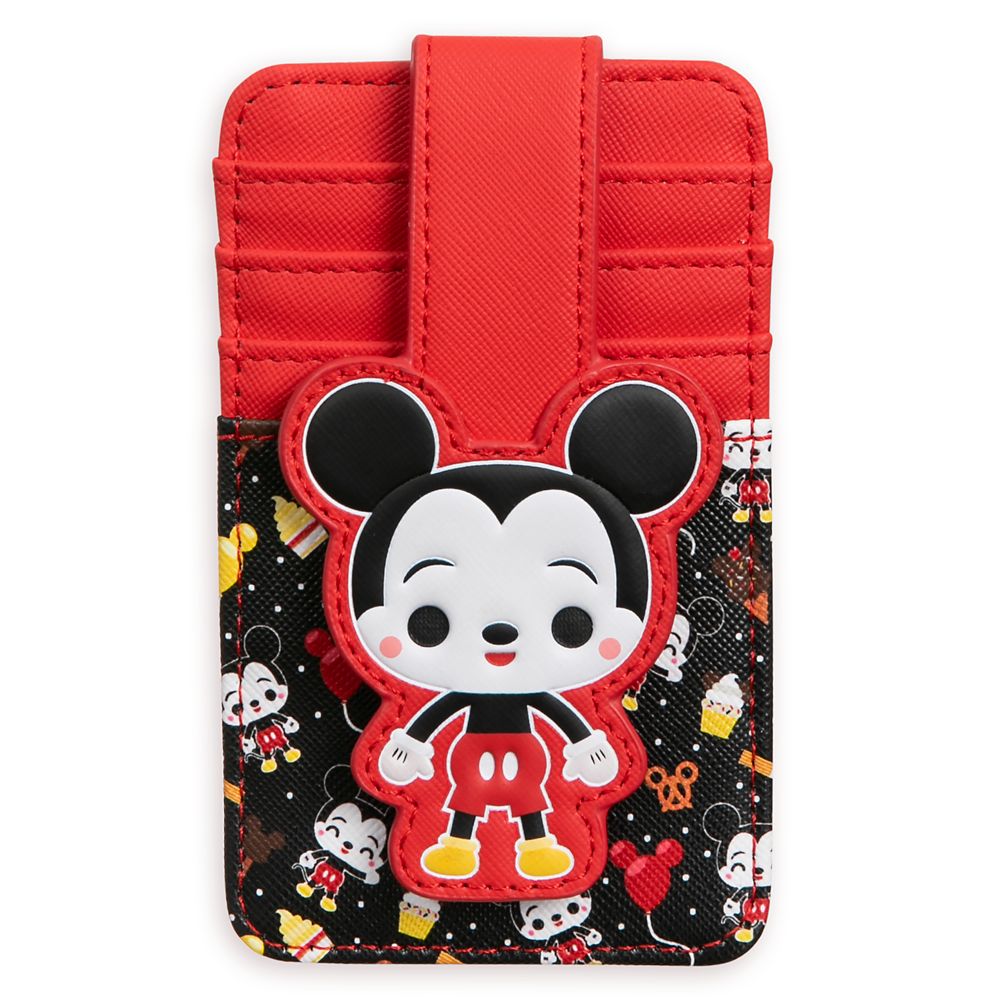 Mickey Mouse Disney Parks Food Icons Card Wallet