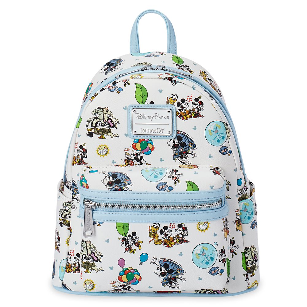 Mickey & Minnie's Runaway Railway Mini Loungefly Backpack