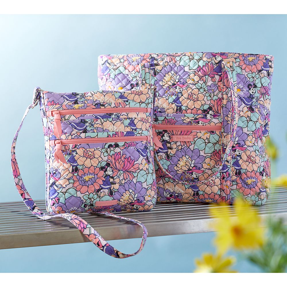 Minnie Mouse Garden Party Triple Zip Hipster Bag by Vera Bradley