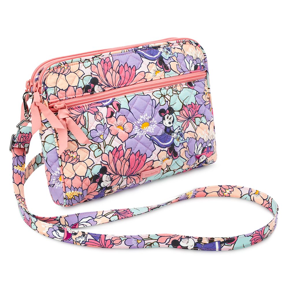 Minnie Mouse Garden Party Triple Compartment Crossbody Bag by Vera ...