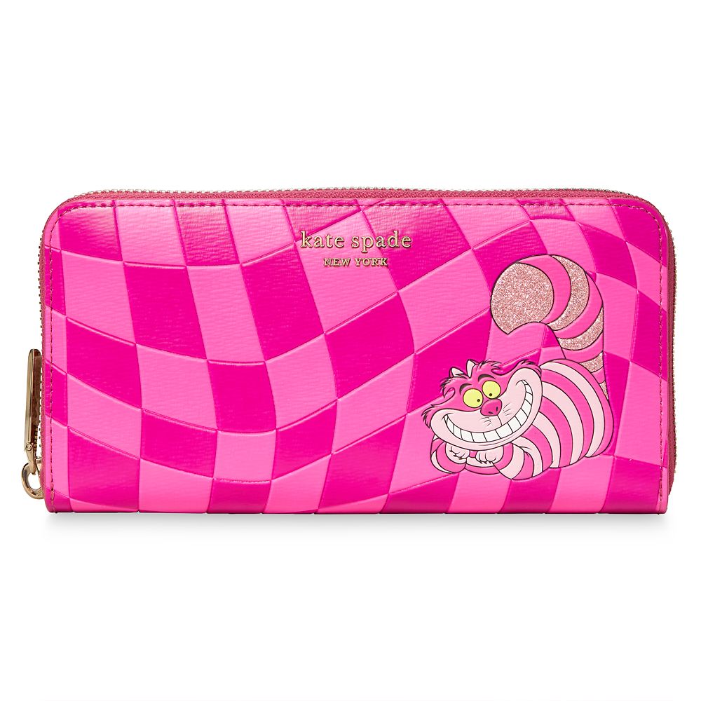 disney x kate spade new york alice in wonderland bifold wallet 