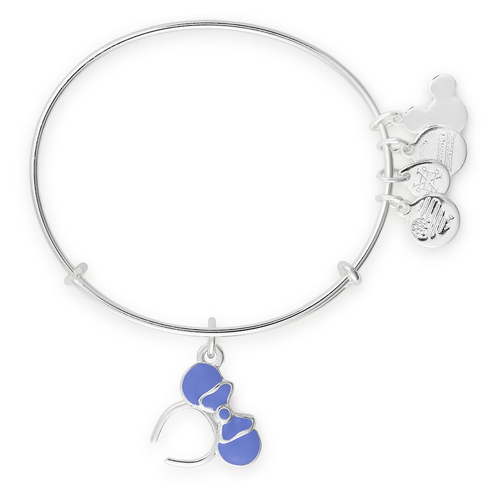 Minnie Mouse Ear Headband Bangle by Alex and Ani – Light Blue