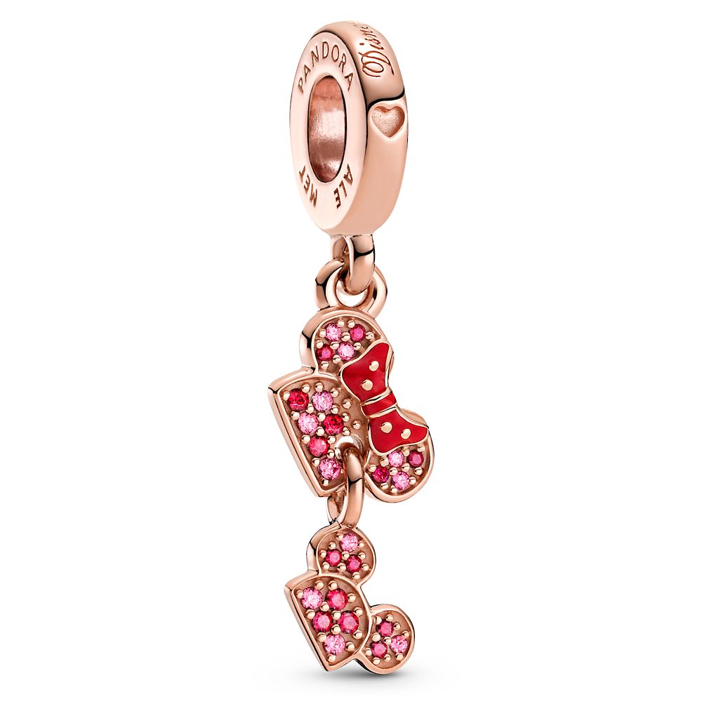 Minnie and Mickey Mouse Mother's Day Ear Hat Charm by Pandora Jewelry