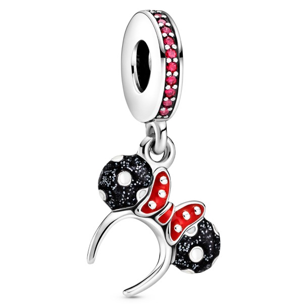 Minnie Mouse Black and White Ear Headband Charm by Pandora Jewelry