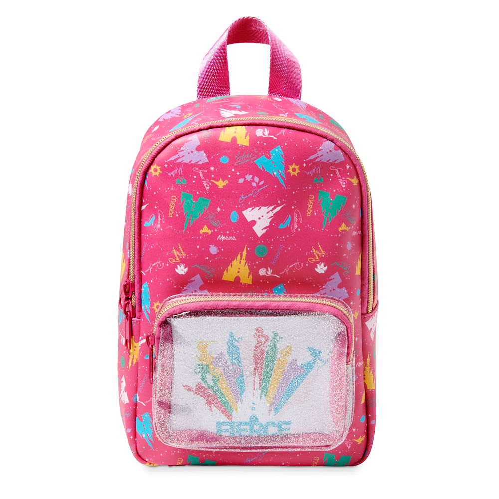 Disney Princess Mini Backpack with Pouch for Kids