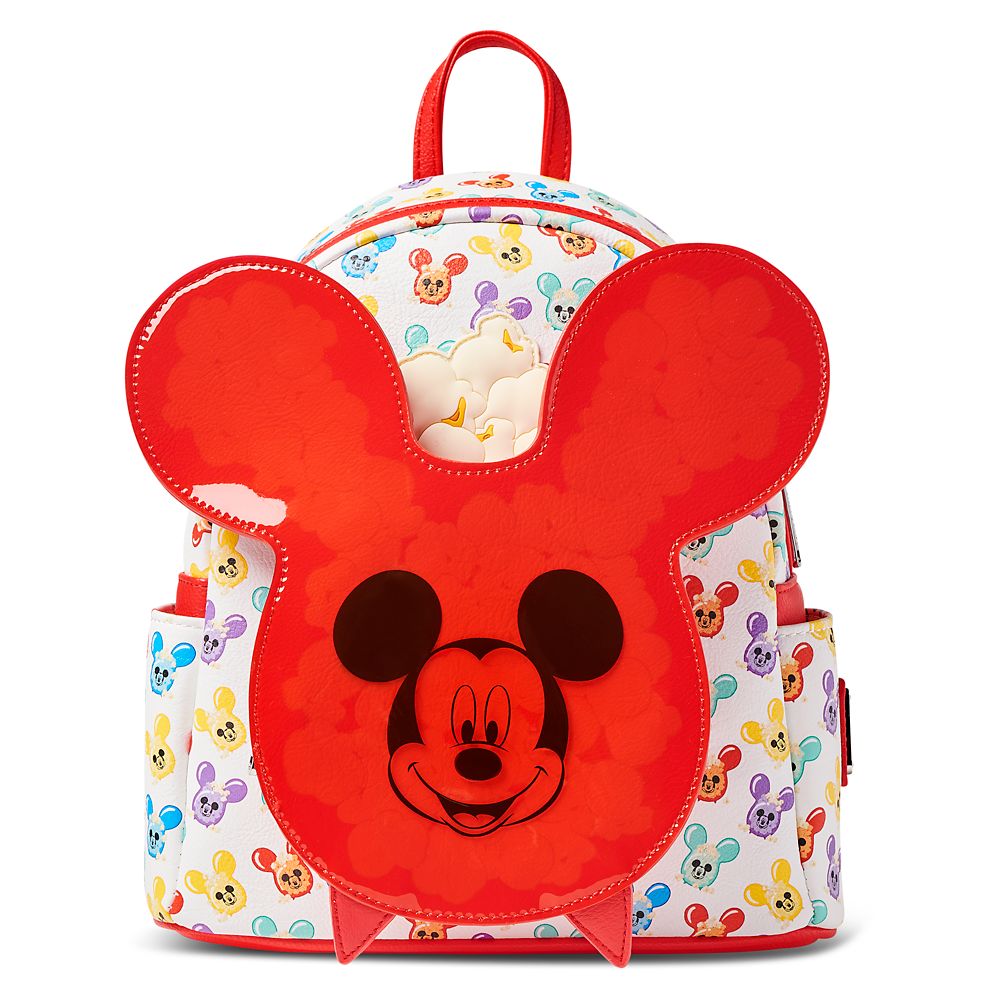 Mickey Mouse Balloon Popcorn Loungefly Mini Backpack