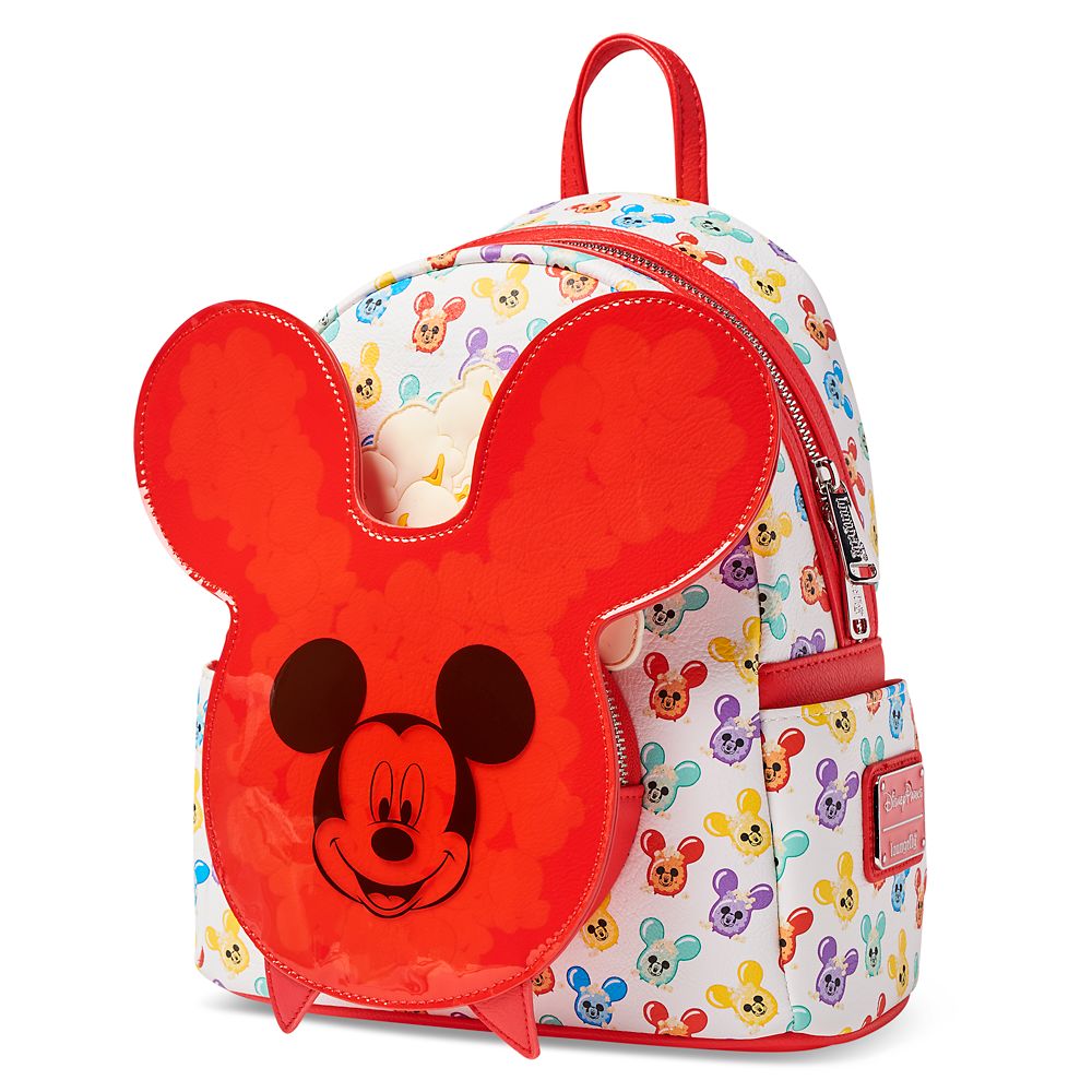 Mickey Mouse Balloon Popcorn Loungefly Mini Backpack