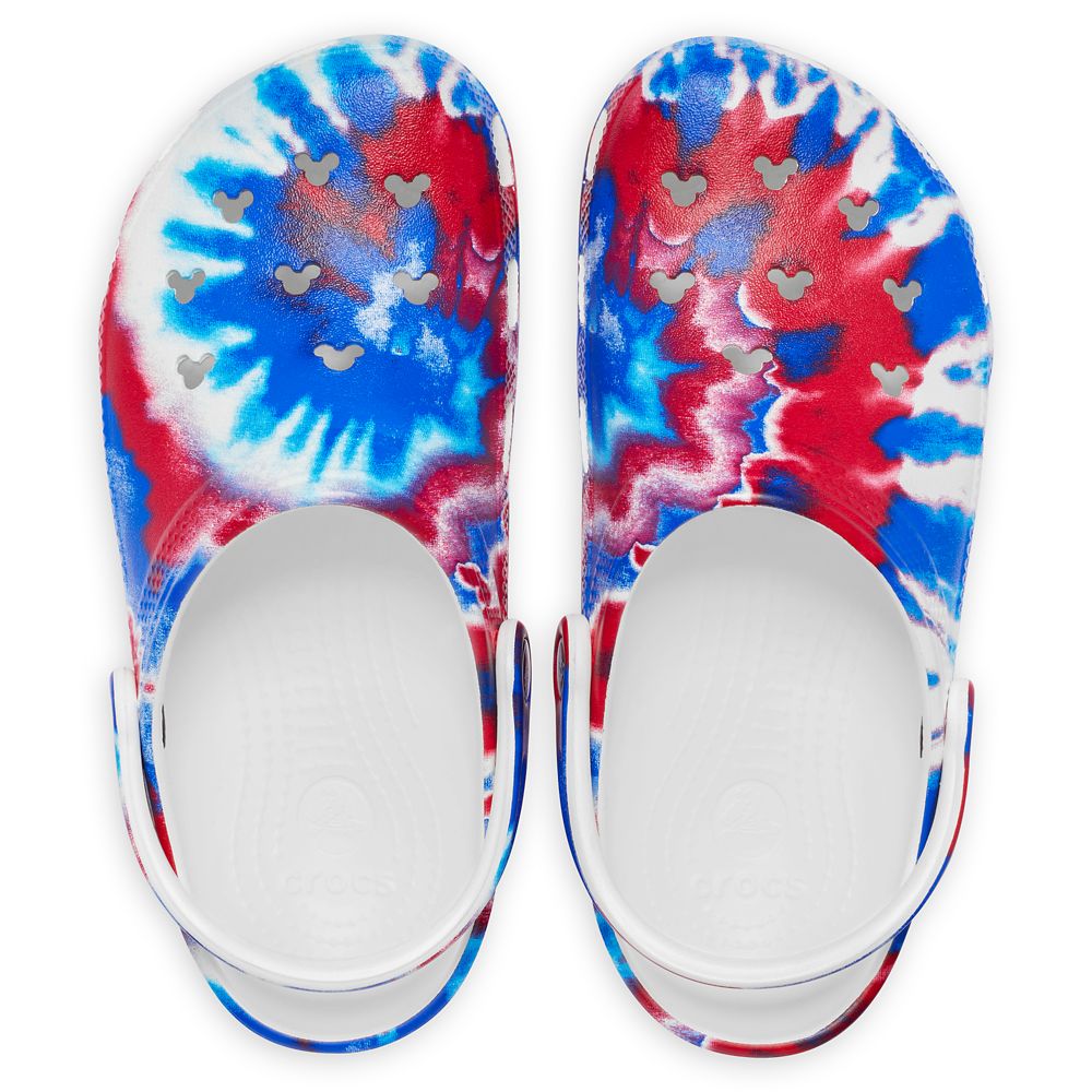 Mickey Mouse Tie-Dye Americana Clogs for Adults by Crocs