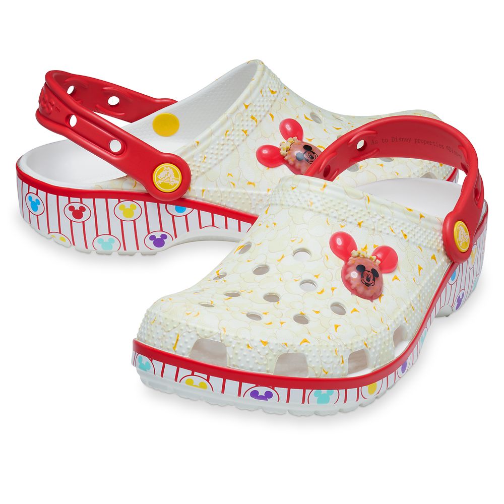 Mickey Mouse Popcorn Clogs for Adults by Crocs