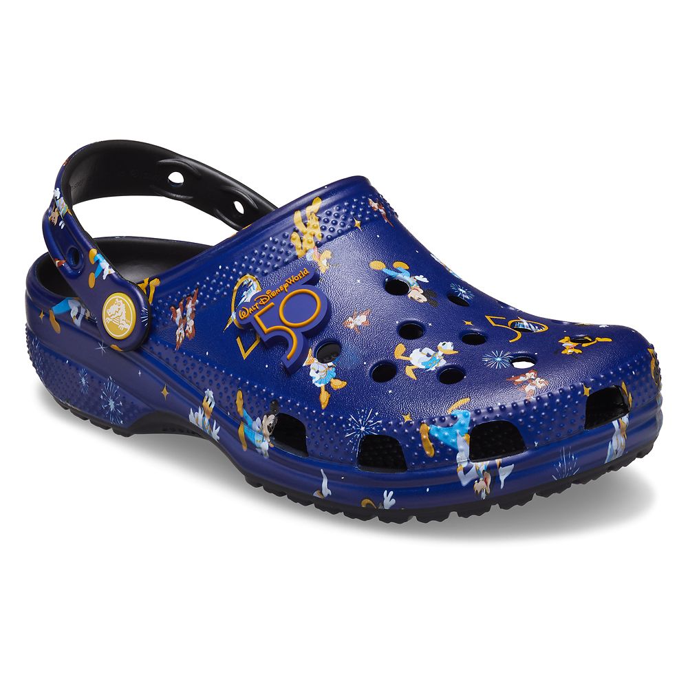 Mickey Mouse and Friends Clogs for Adults by Crocs – Walt Disney World 50th Anniversary