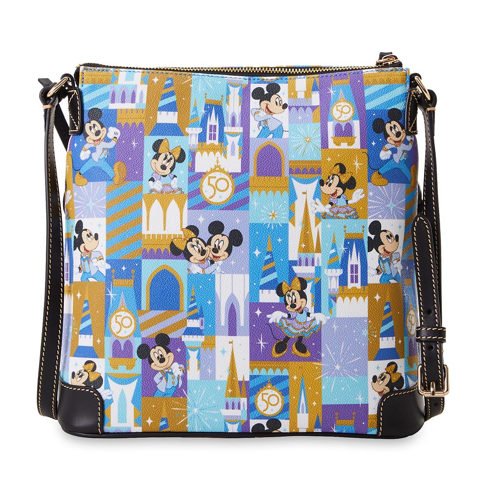 Mickey and Minnie Mouse Dooney & Bourke Crossbody Bag &ndash; Walt Disney World 50th Anniversary