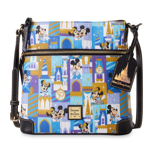 Mickey and Minnie Mouse Dooney & Bourke Crossbody Bag – Walt Disney World 50th Anniversary
