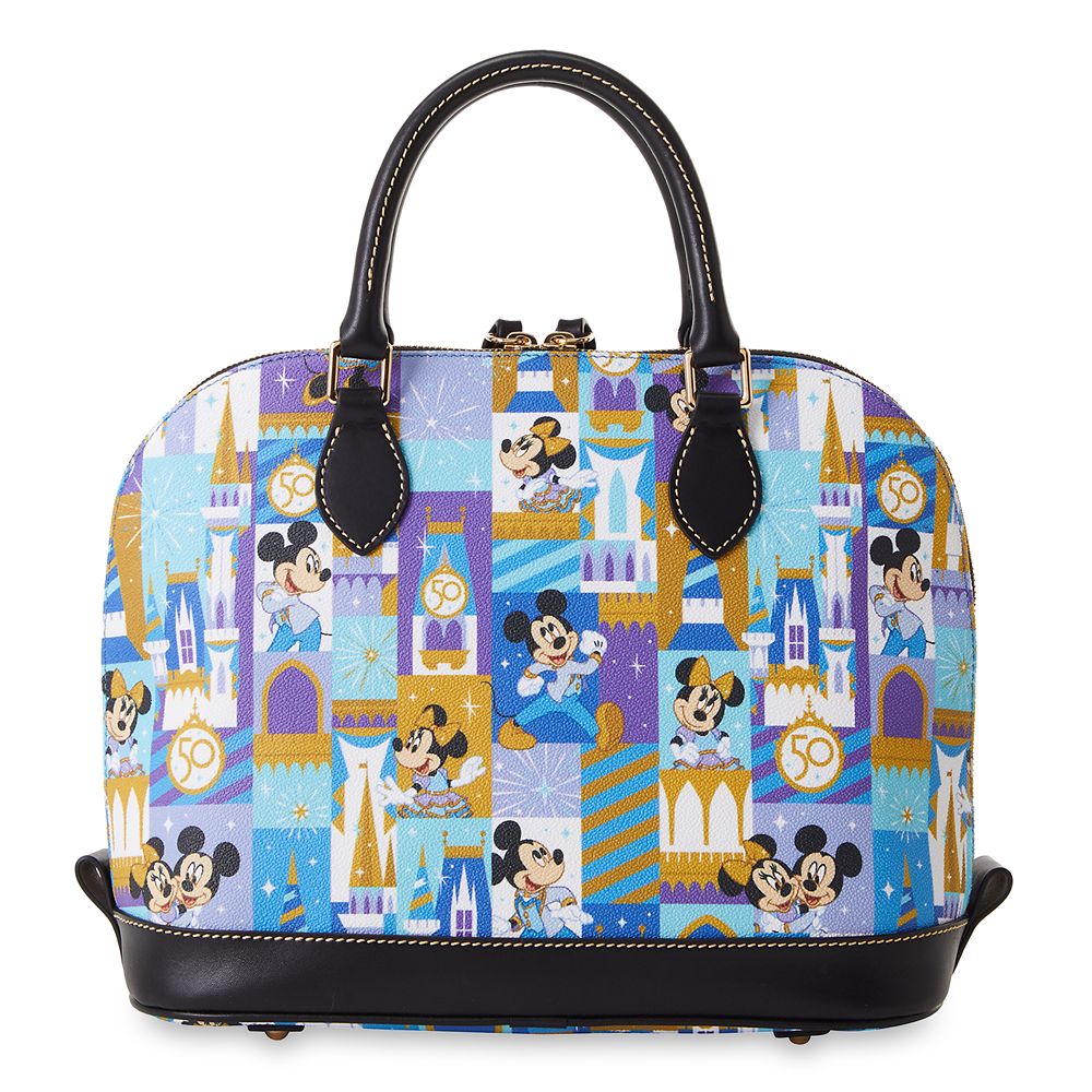 Mickey and Minnie Mouse Dooney & Bourke Satchel – Walt Disney World 50th Anniversary